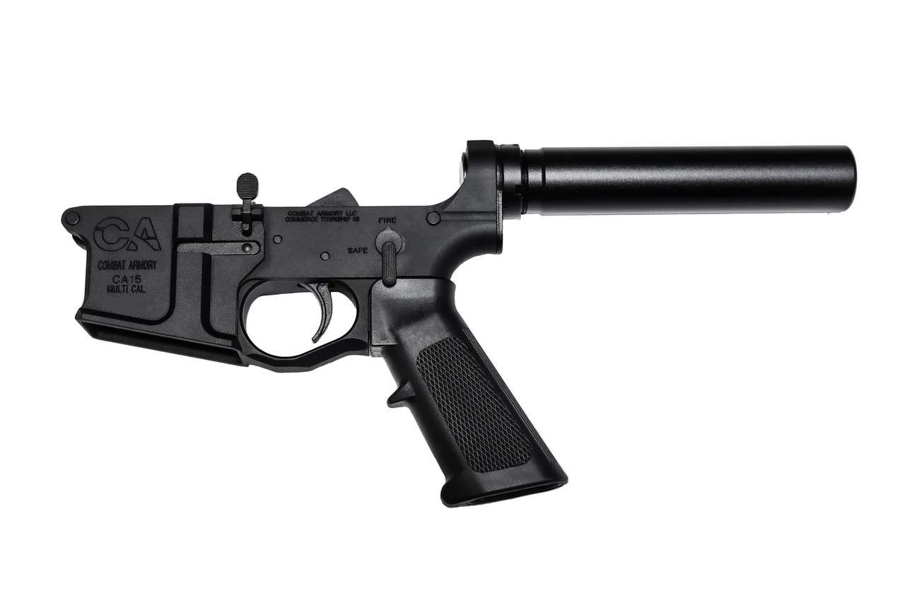 Combat Armory Complete AR-15 Pistol Lower Receiver