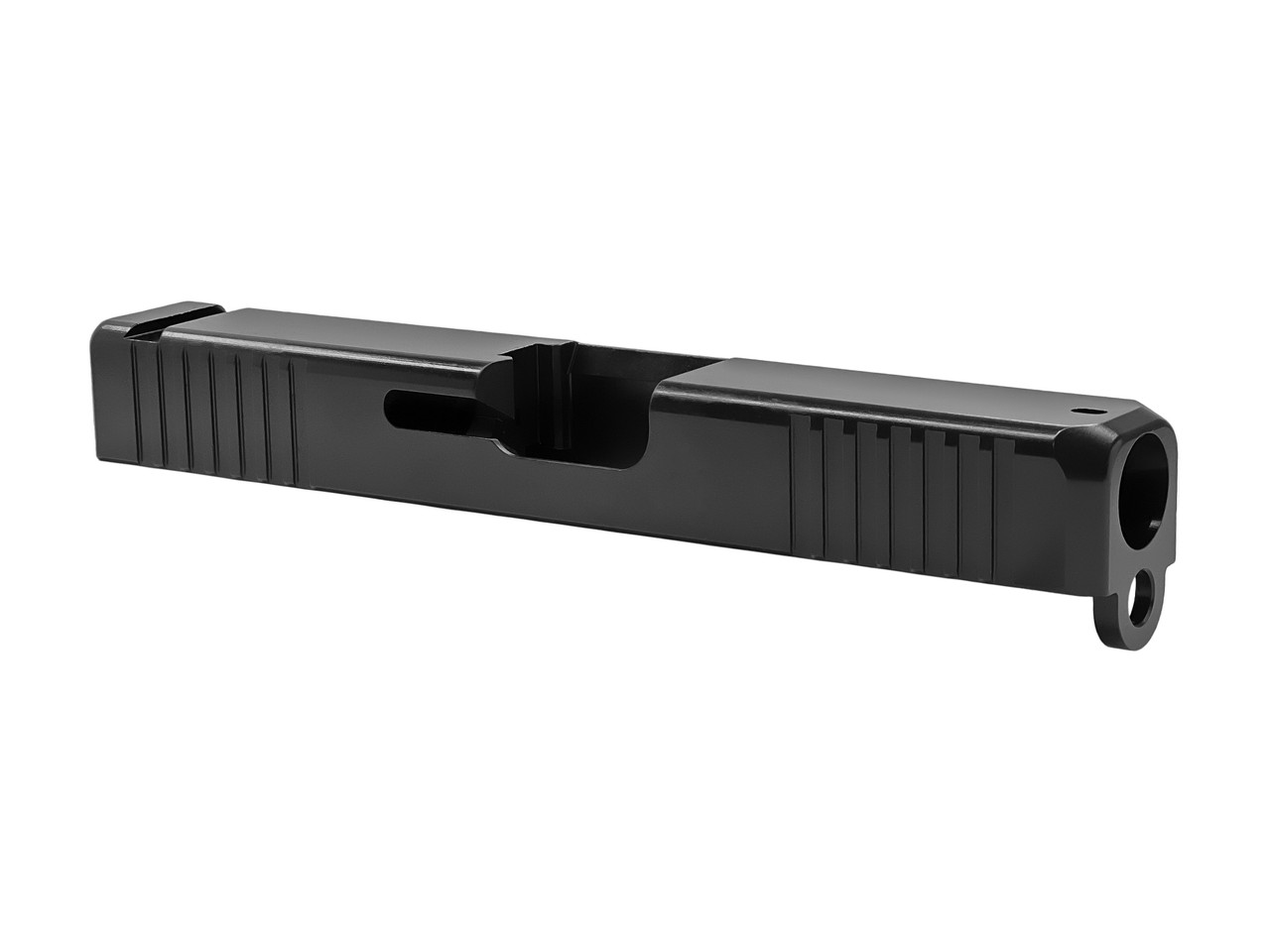 Combat Armory Slide Fits Glock  19 Gen3 Rounded Edges Tapered Nose Black Nitride