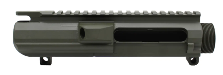 Combat Armory Stripped AR10 Billet Upper Receiver With Forward Assist Hole