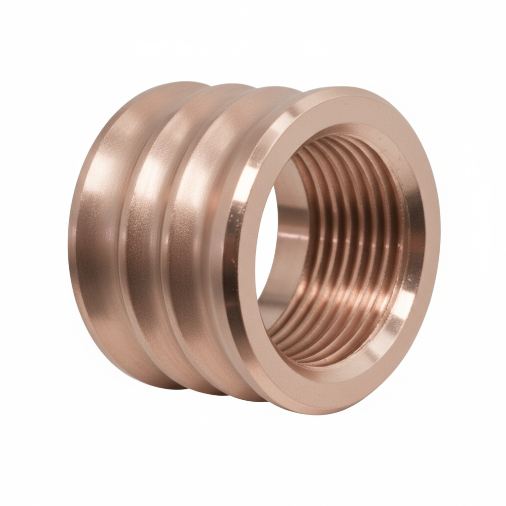 Combat Armory Thread Protector 1/2 x 28 (9mm & .357SIG Barrel) Coil in Rose Gold