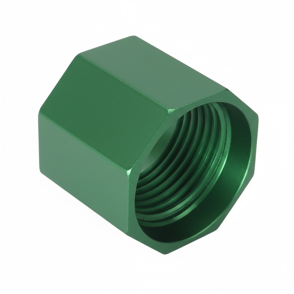 Combat Armory Thread Protector 1/2 x 28 (9mm & .357SIG Barrel) Hex in Radio Active Green