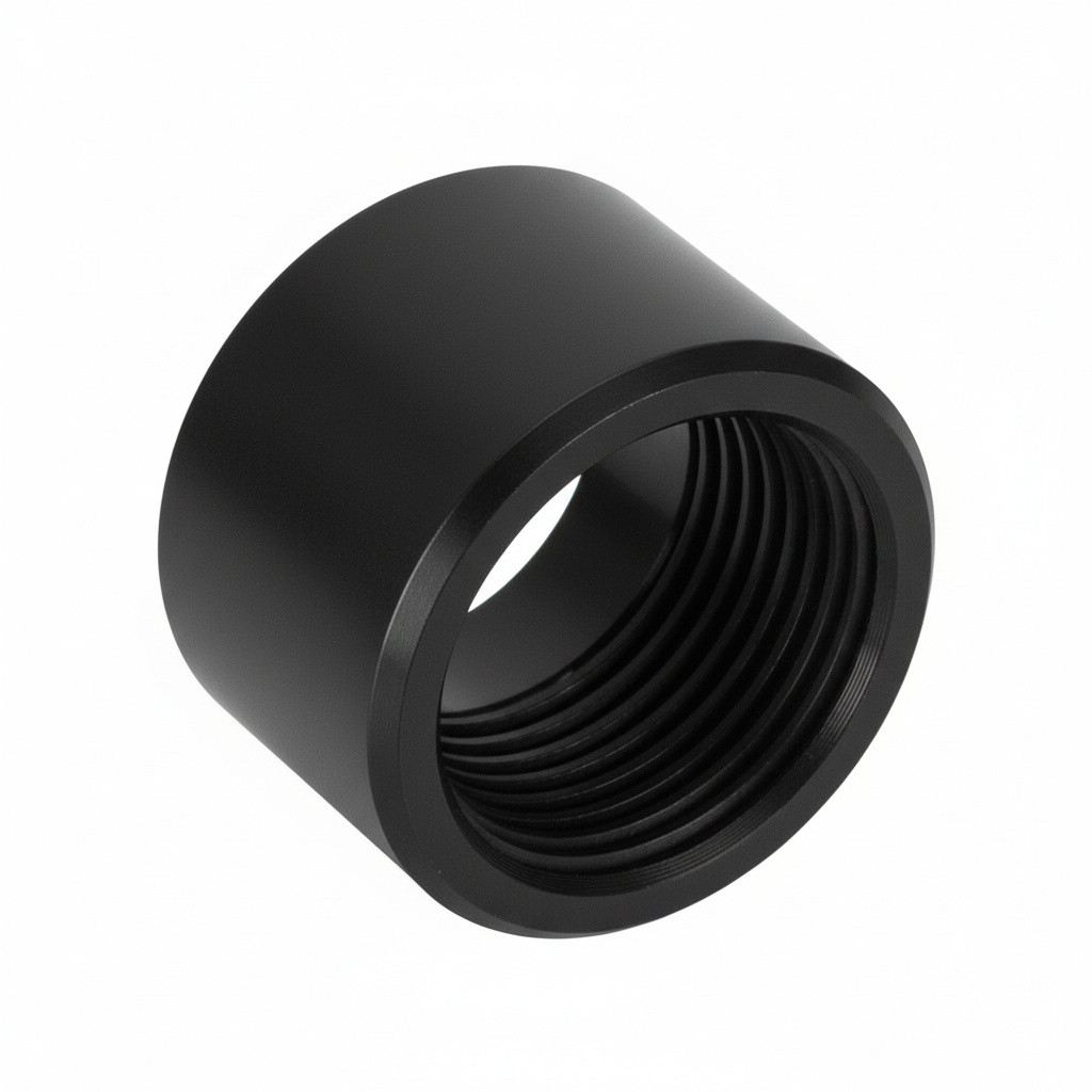 Combat Armory Thread Protector 1/2 x 28 (9mm & .357SIG Barrel) Smooth in Black
