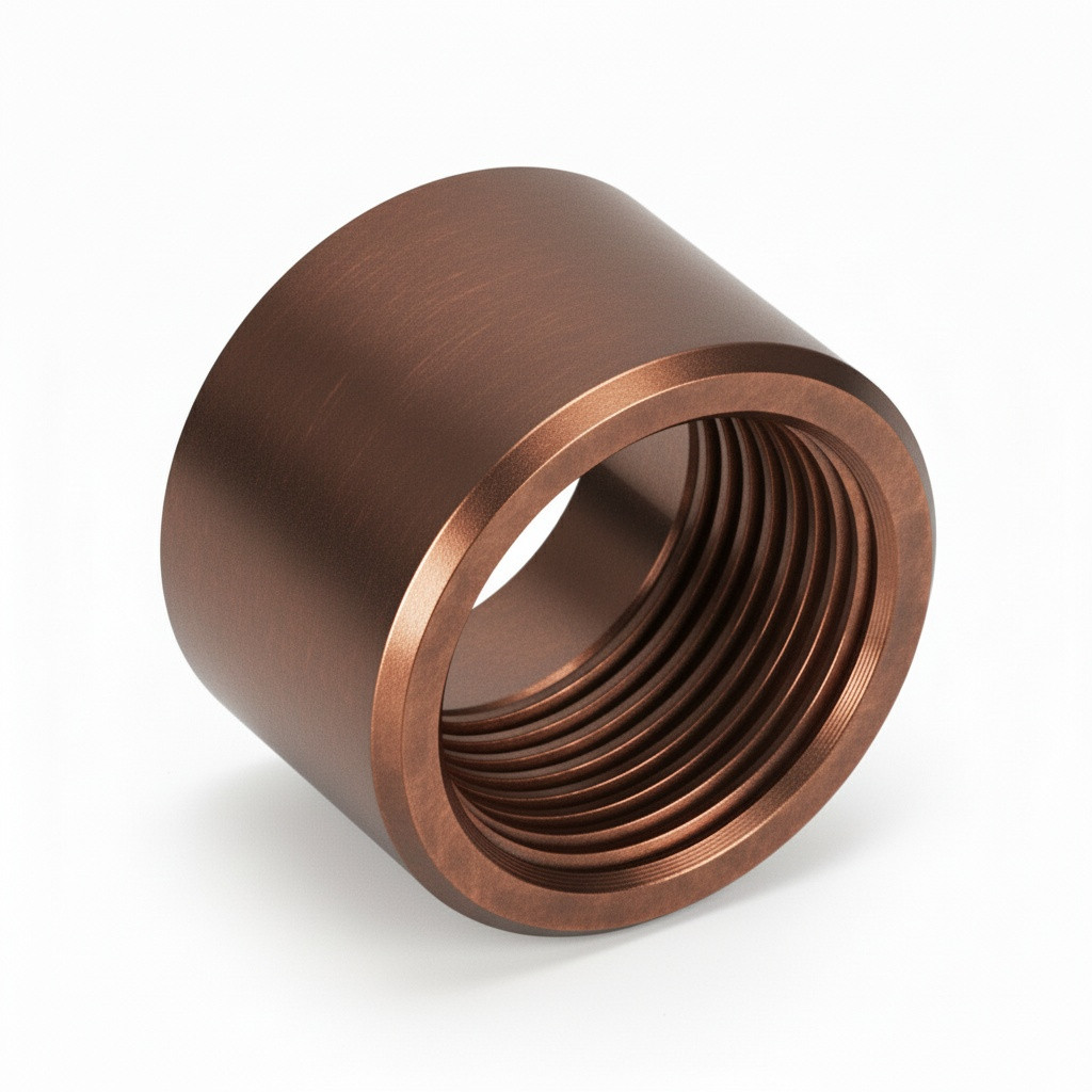 Combat Armory Thread Protector 1/2 x 28 (9mm & .357SIG Barrel) Smooth in Copper