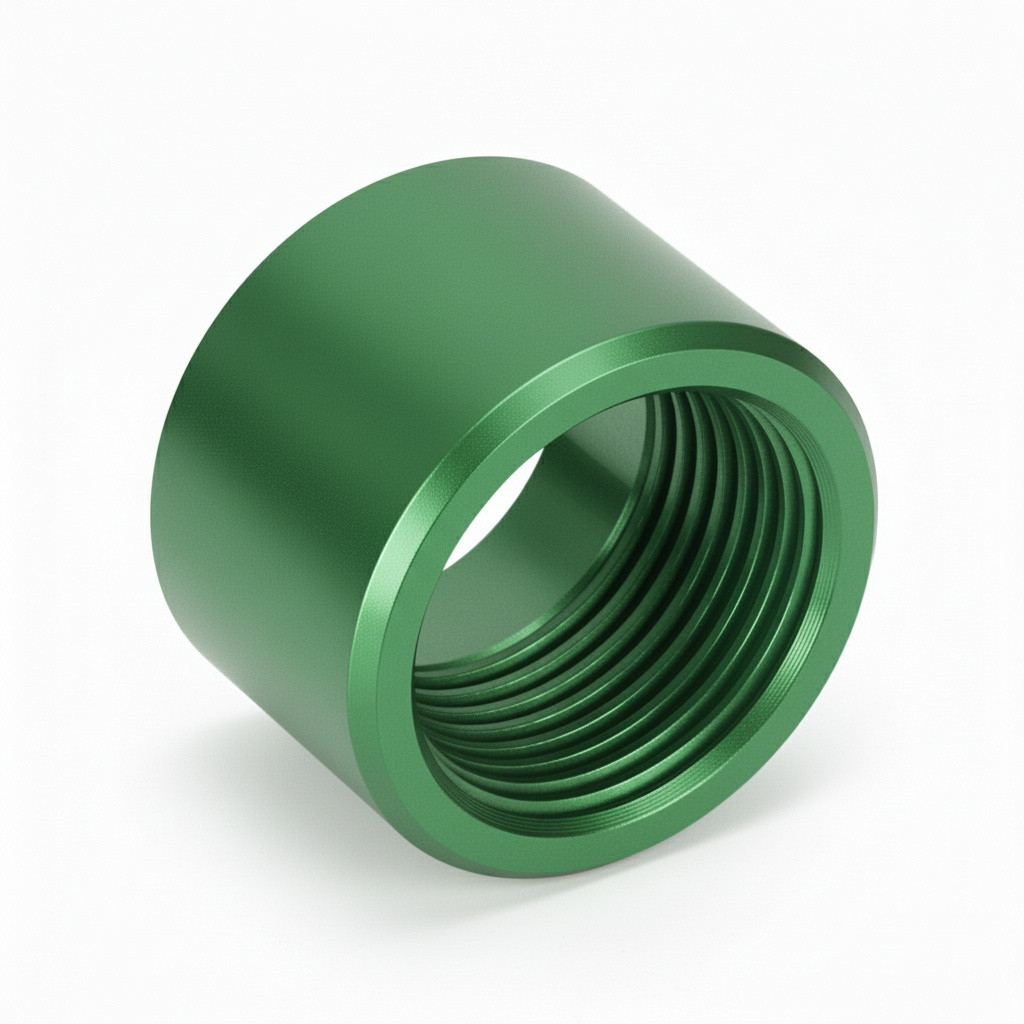 Combat Armory Thread Protector 1/2 x 28 (9mm & .357SIG Barrel) Smooth in Radio Active Green