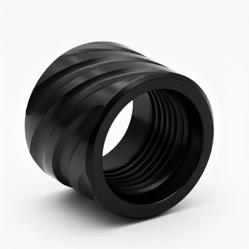 Combat Armory Thread Protector 1/2 x 28 (9mm & .357SIG Barrel) Thick Spiral in Black
