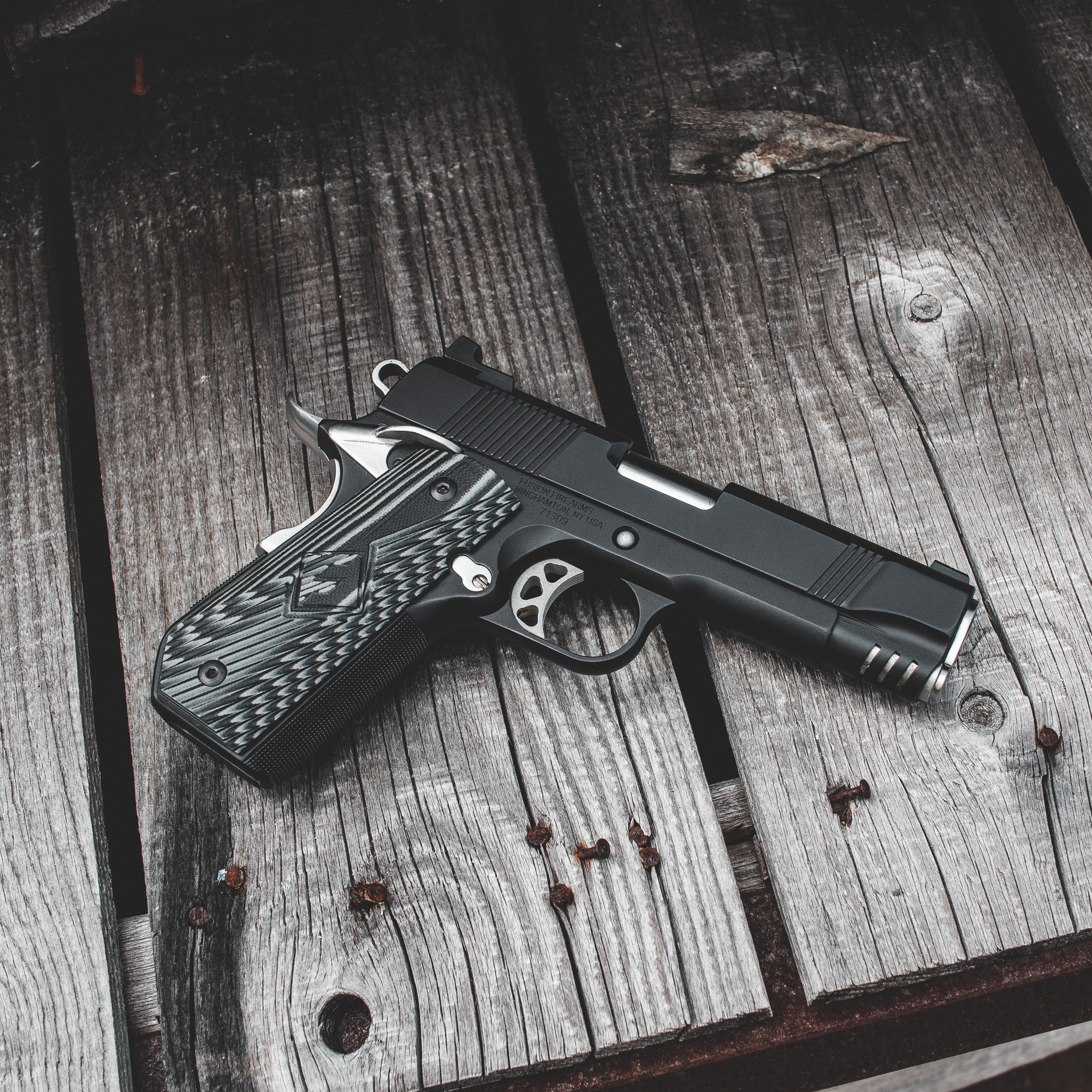 Custom 1911 Pistol - 45 ACP Commander - Stealth Carry – Fusion Firearms — image 4
