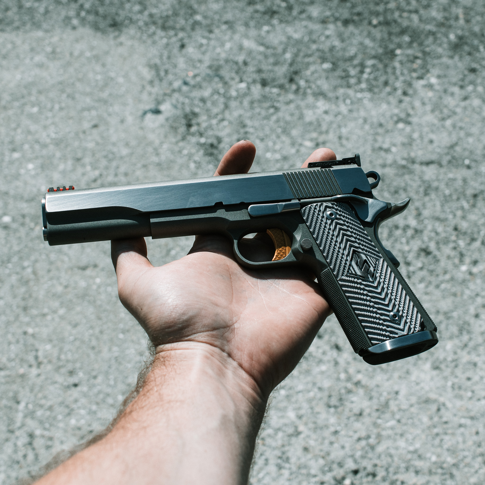 Custom 1911 Pistol - 6" Ash Viper Gold Pro - .357 Sig – Fusion Firearms — image 3