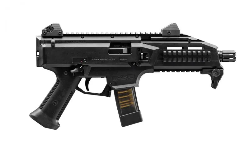 CZ SCORPION EVO 3 S1 PISTOL 9MM 7.7″ BARREL 20-ROUNDS ADJUSTABLE SIGHTS