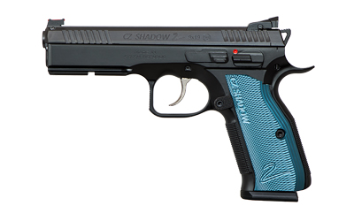CZ Shadow 2 9mm 4.89 in Black/Blue 3x17rd