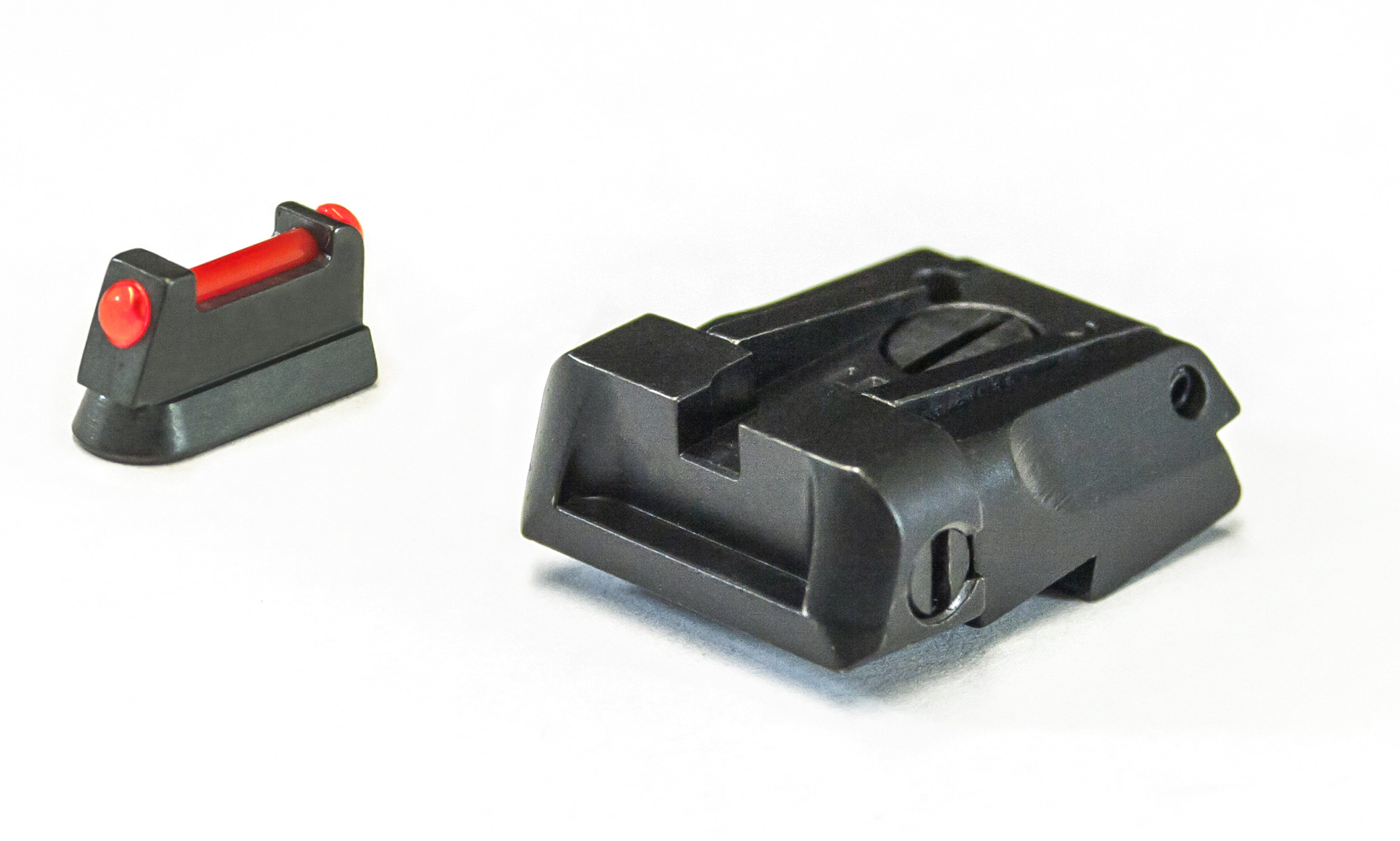 CZ Shadow - Black Target Adjustable Sight Set Fiber Optic Front – Fusion Firearms
