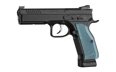 CZ-USA Shadow 2 Optics-Ready 9mm 4.89 in Black/Blue Grips