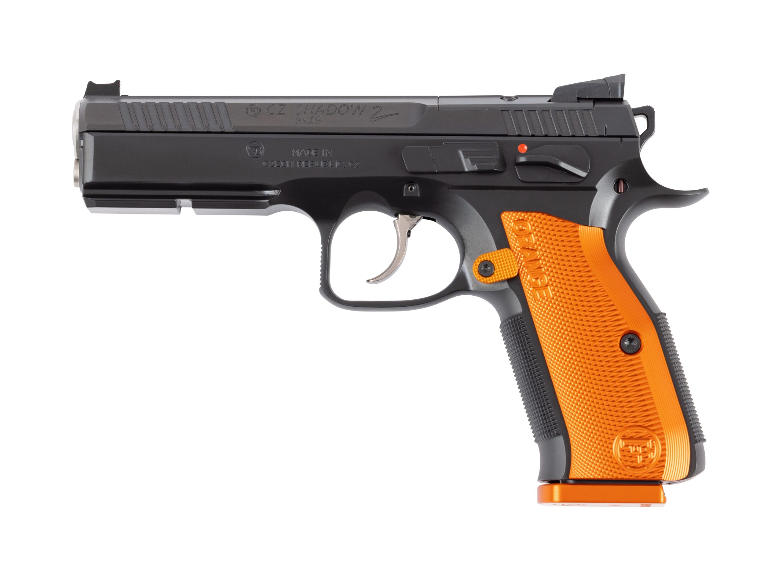 CZ-USA Shadow 2 Optics-Ready 9mm Pistol Black/Orange