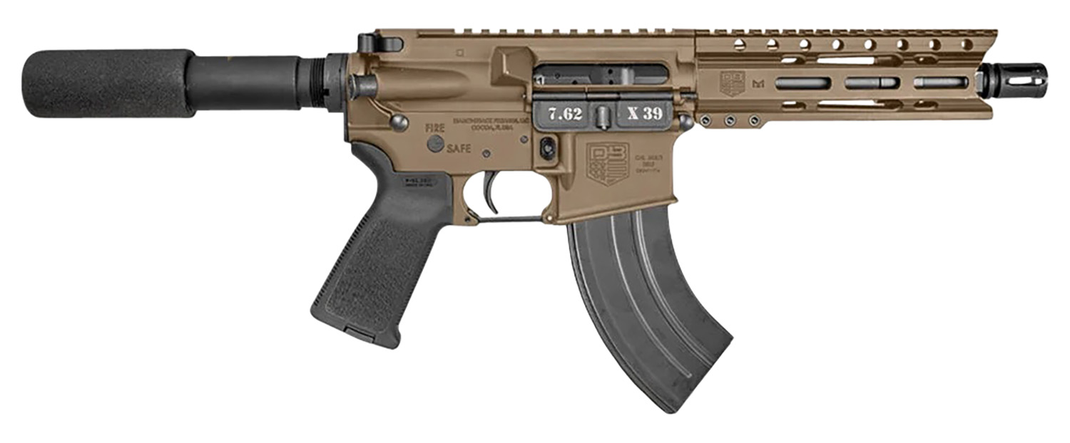 Diamondback DB15 7.62×39 7″ FDE, Carbon Lower