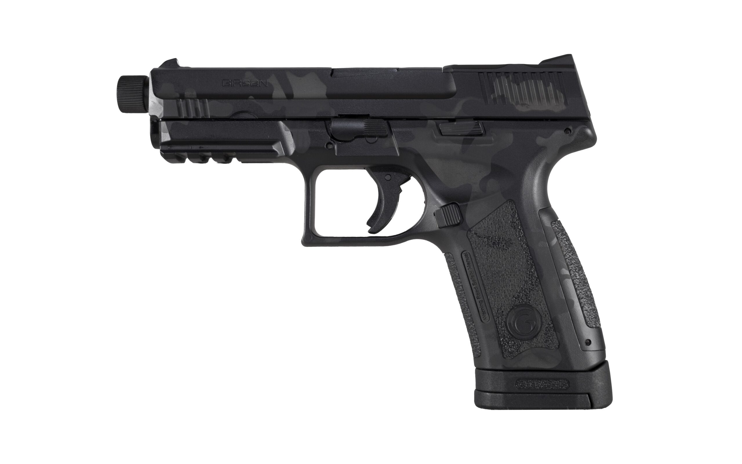 EAA MC9 Disruptor 9mm 4.6-inch Threaded 17+1 Black Laser Camo