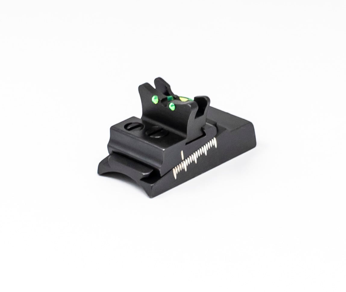 Fiber Optic Rear Rifle Sight Fully Adjustable - BAR05F – Fusion Firearms