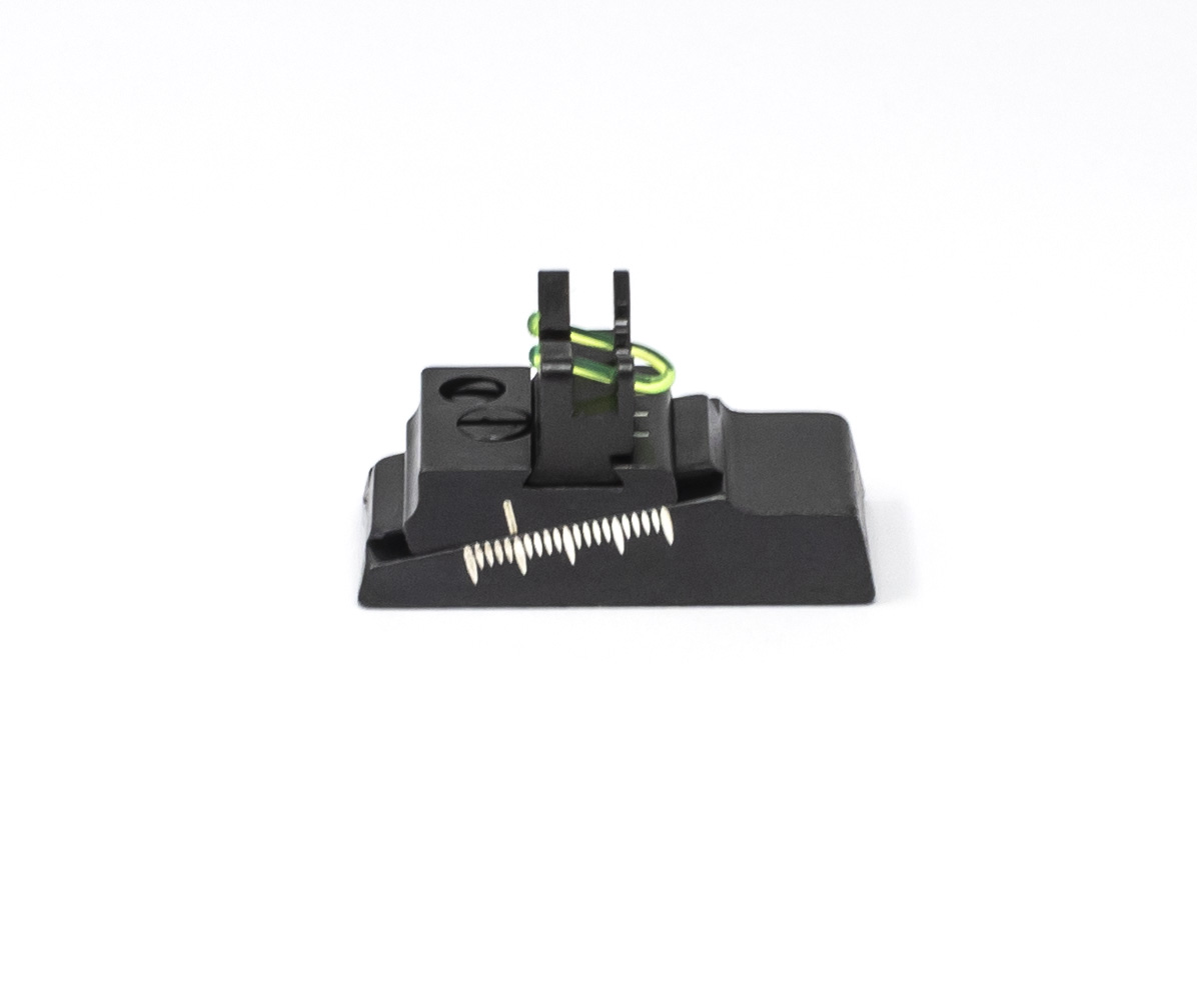 Fiber Optic Rear Rifle Sight Fully Adjustable - BAR05F – Fusion Firearms — image 2