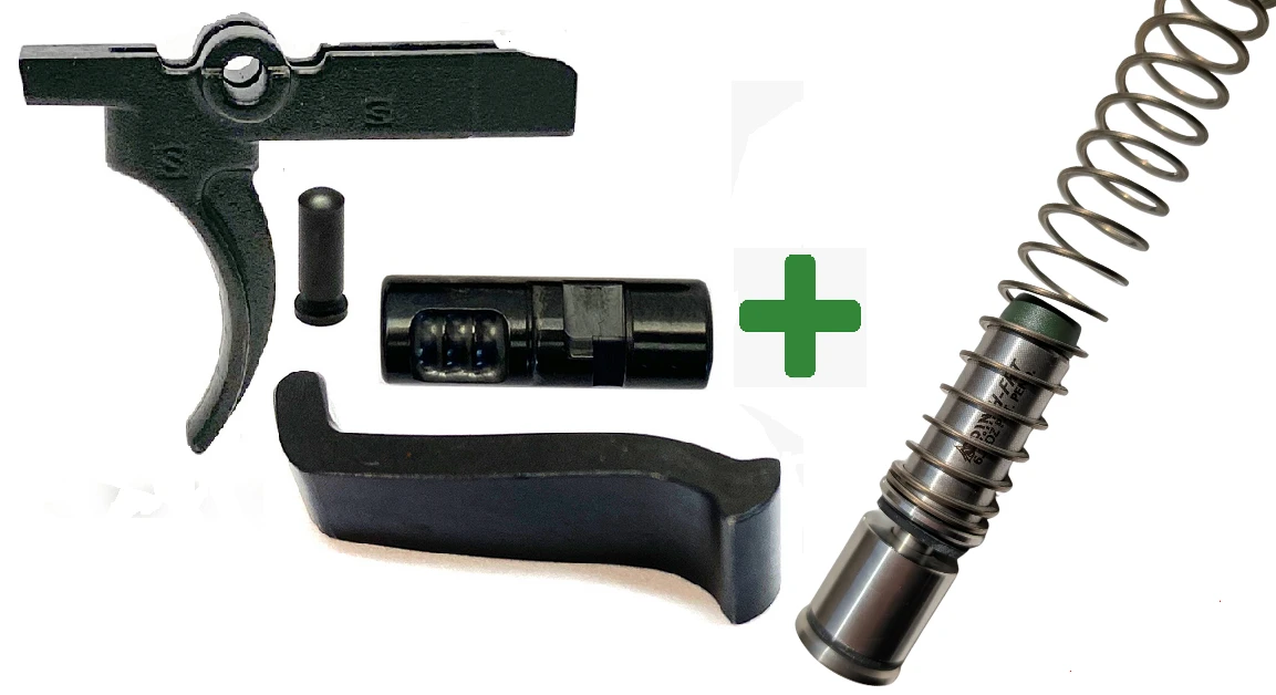 Flash Combo Super Safety & Odin AR15 Buffer Curved Face Trigger Kit D2 Steel – Active Reset Trigger For AR-15 – Combat Armory