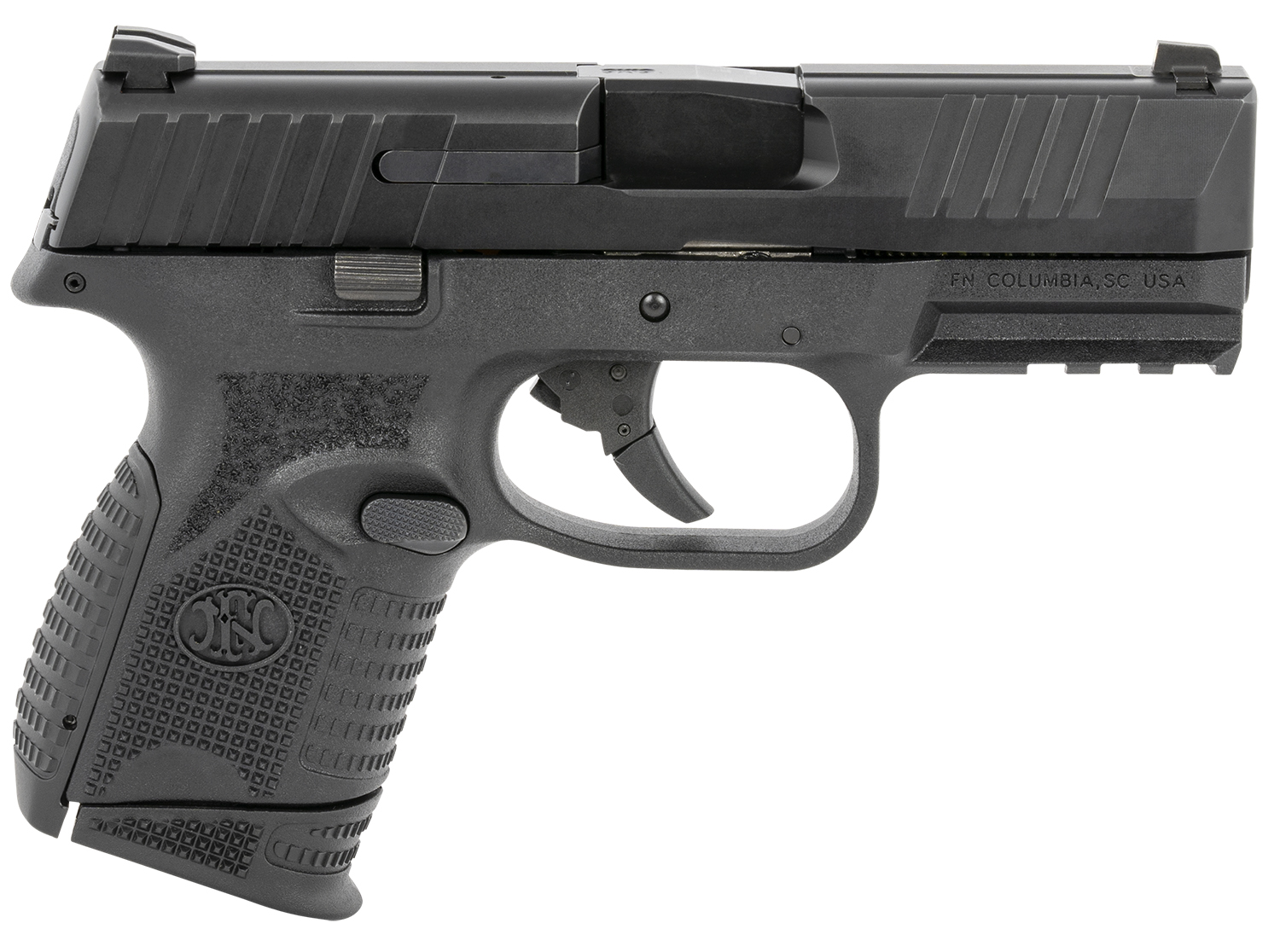 FN 509C Compact 9mm 3.7″ Black — 2 Magazines