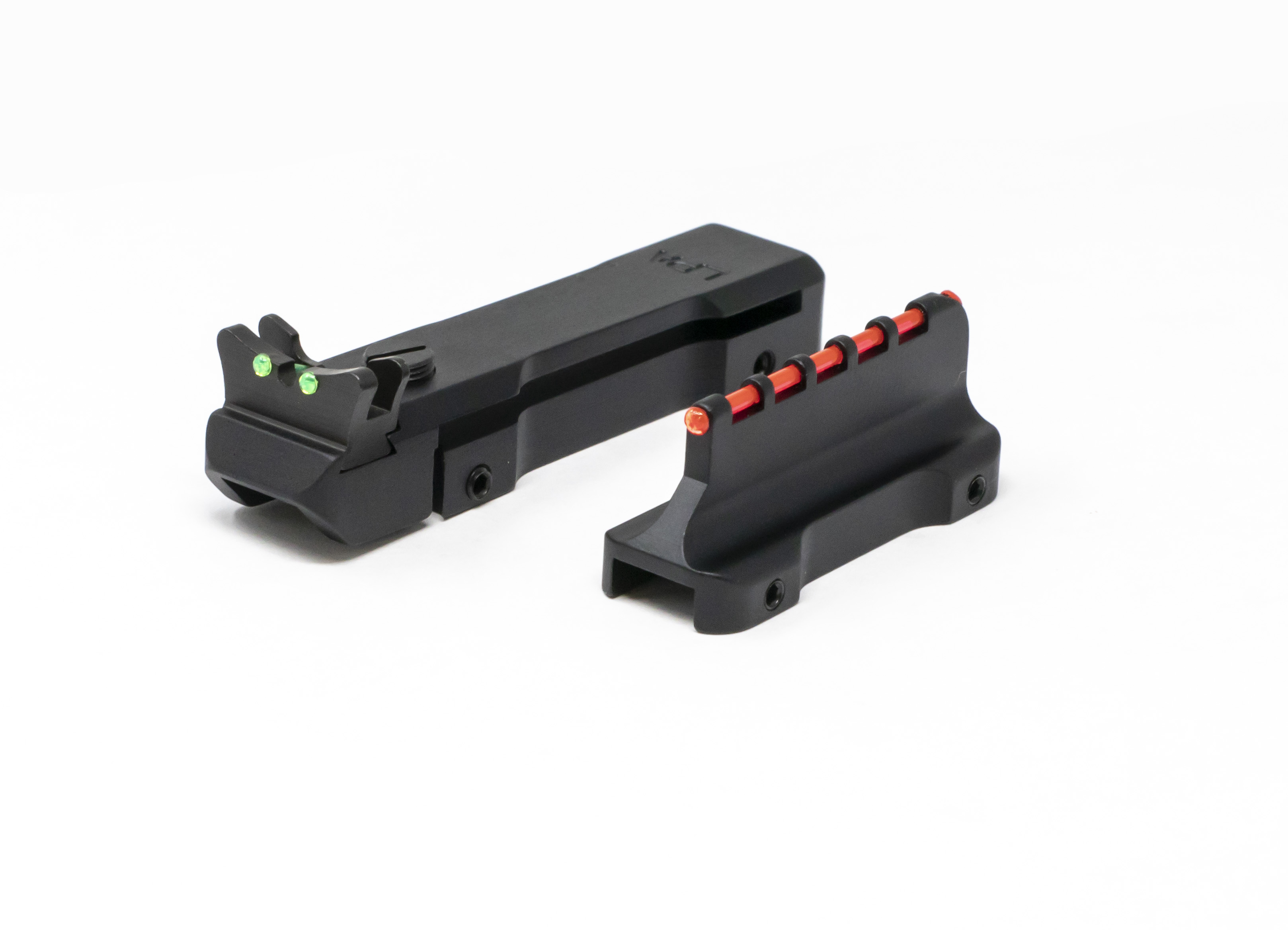 Fully Adjustable Fiber Optic Shotgun Sight Set - Ribs 6mm to 8mm – Fusion Firearms
