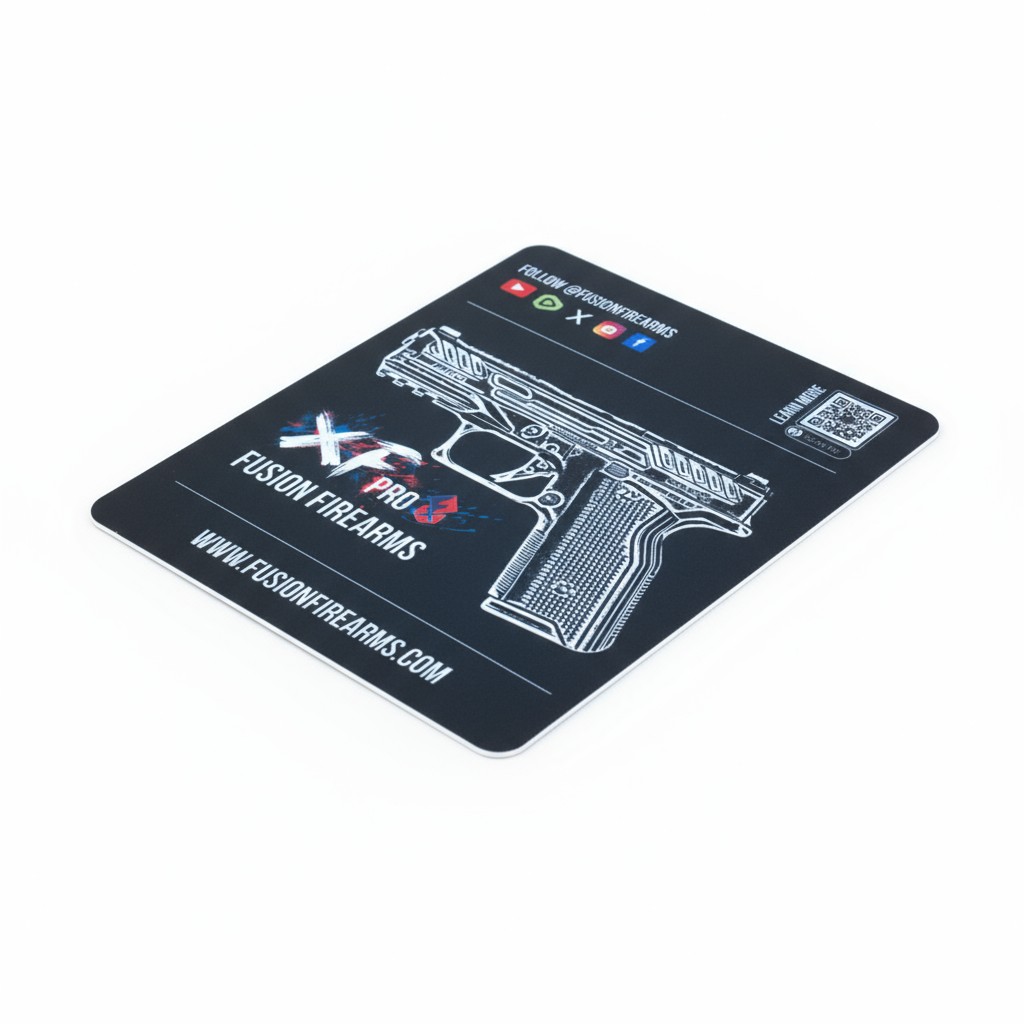 Fusion Firearms XF Pro Mouse Pad – 7" x 8.5" — image 2