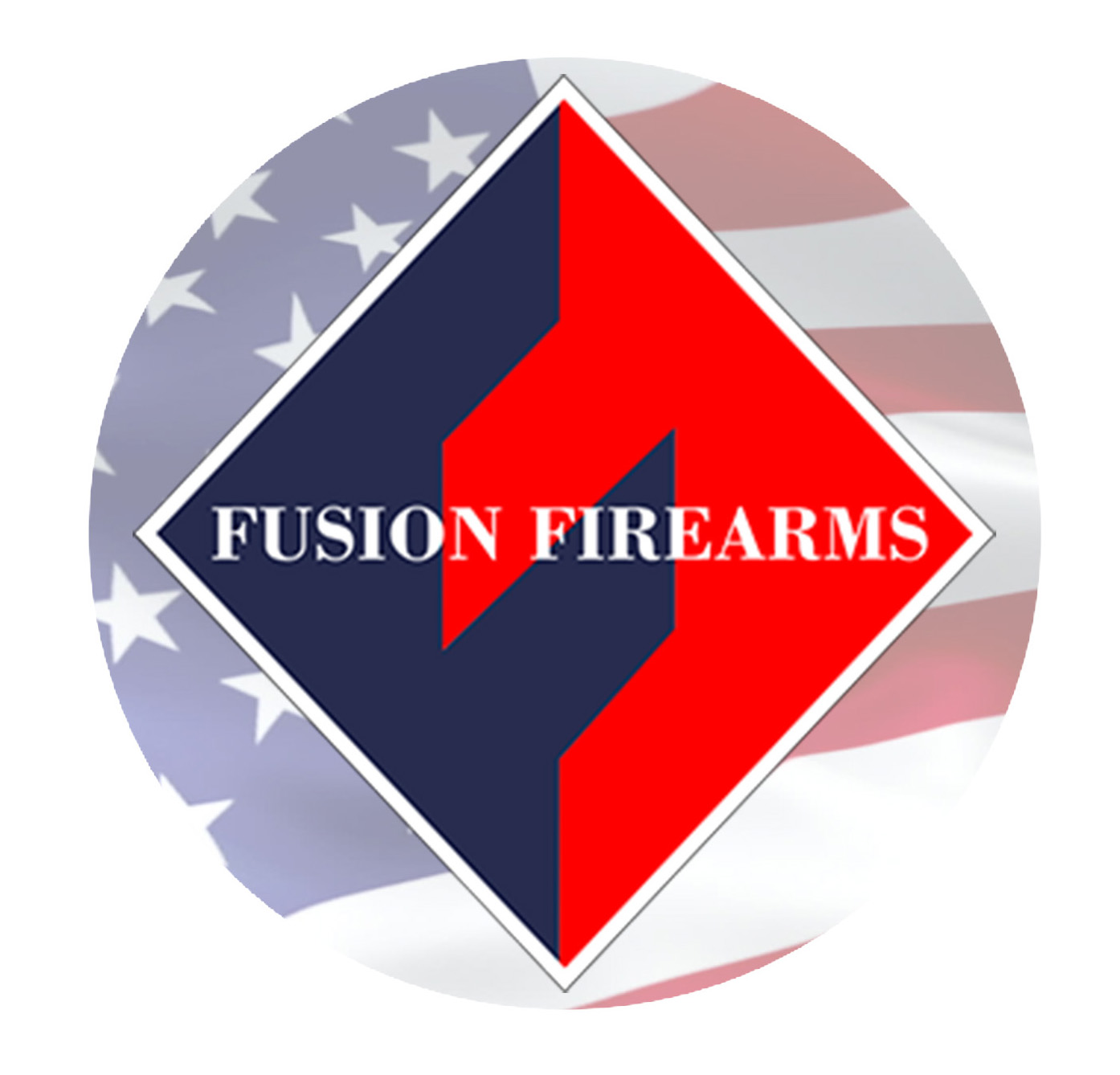 Fusion Window Decal, 4" Diameter -  American Fusion Logo