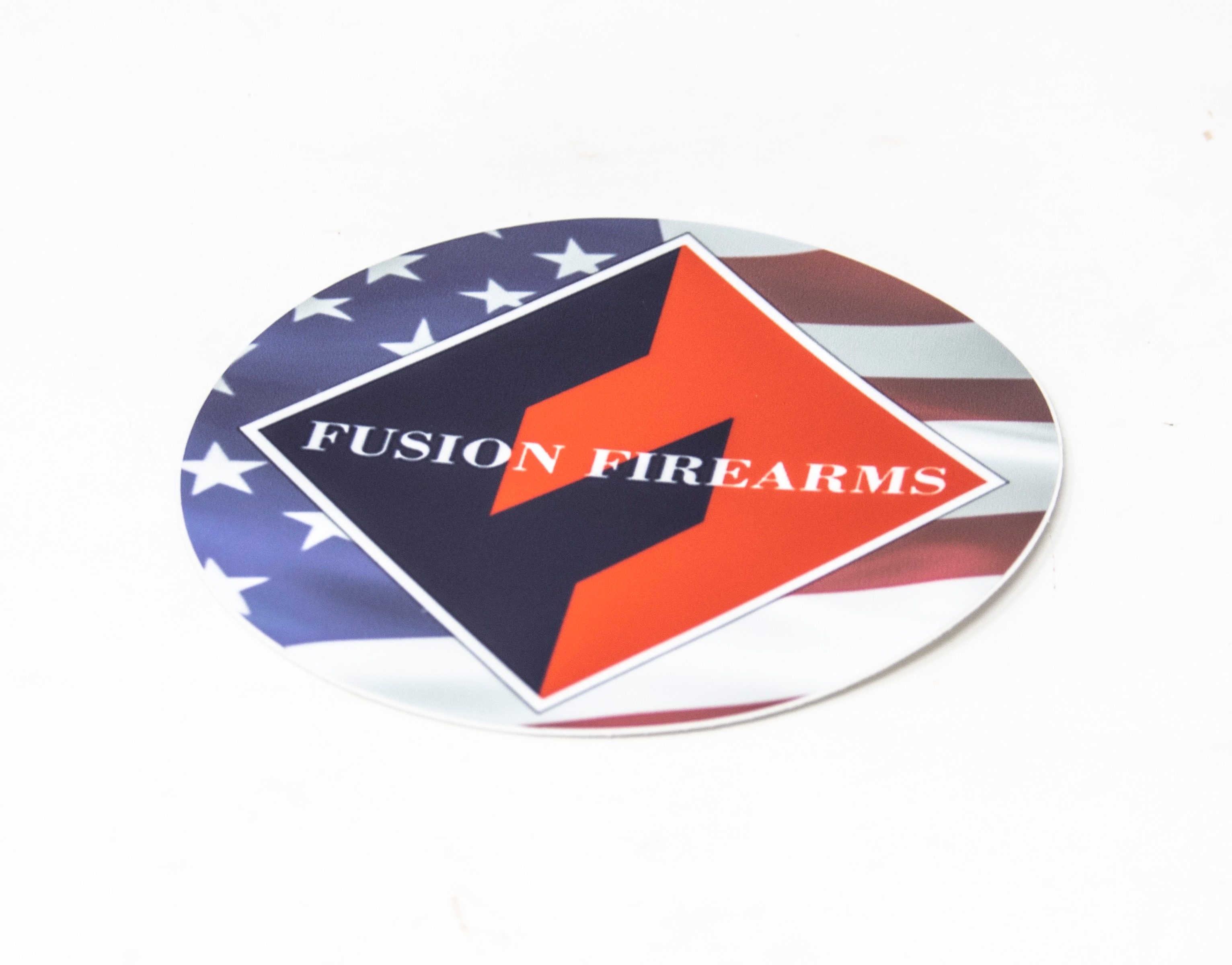 Fusion Window Decal, 4" Diameter -  American Fusion Logo — image 2