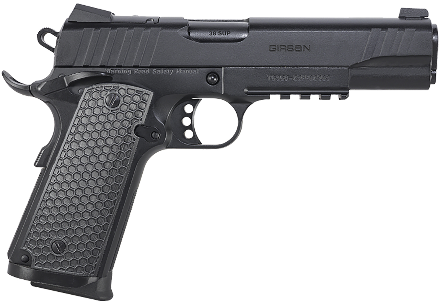 Girsan MC1911S Influencer Govt – .45 ACP, 5″ Barrel, 8-Rd