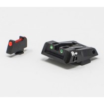 Glock 17 - 43 - Fiber Optic Adjustable Sight Set – Fusion Firearms