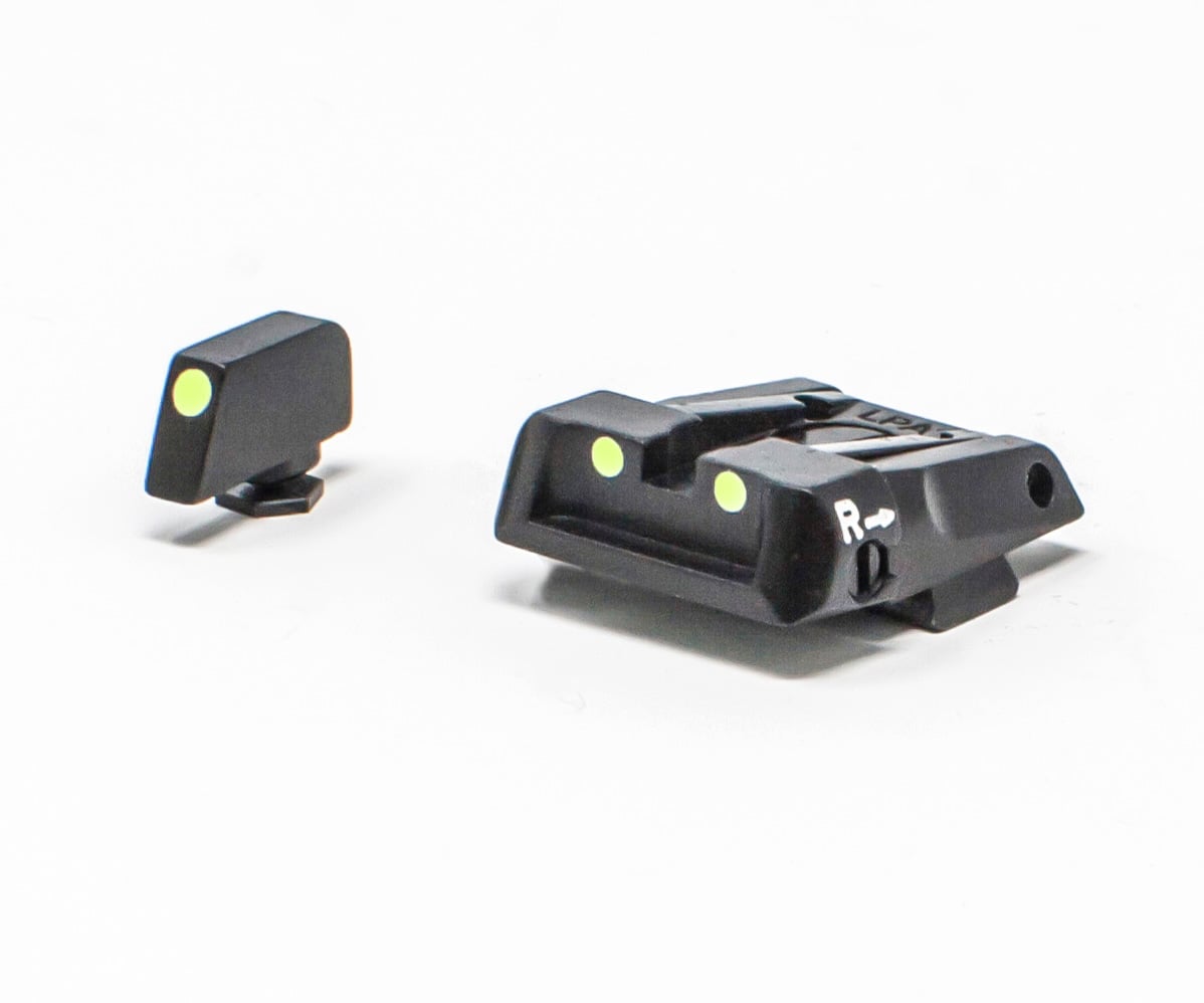Glock 17 - 43 - Luminova Adjustable Sight Set – Fusion Firearms