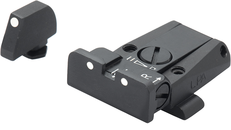 Glock 17 - 43 - White Dot Adjustable Sight Set – Fusion Firearms