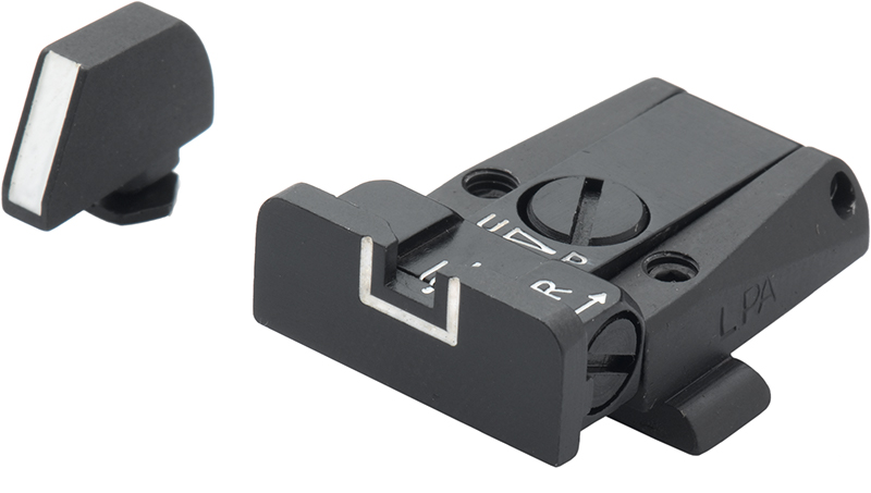 Glock 17 - 43 - White Outline Adjustable Sight Set – Fusion Firearms