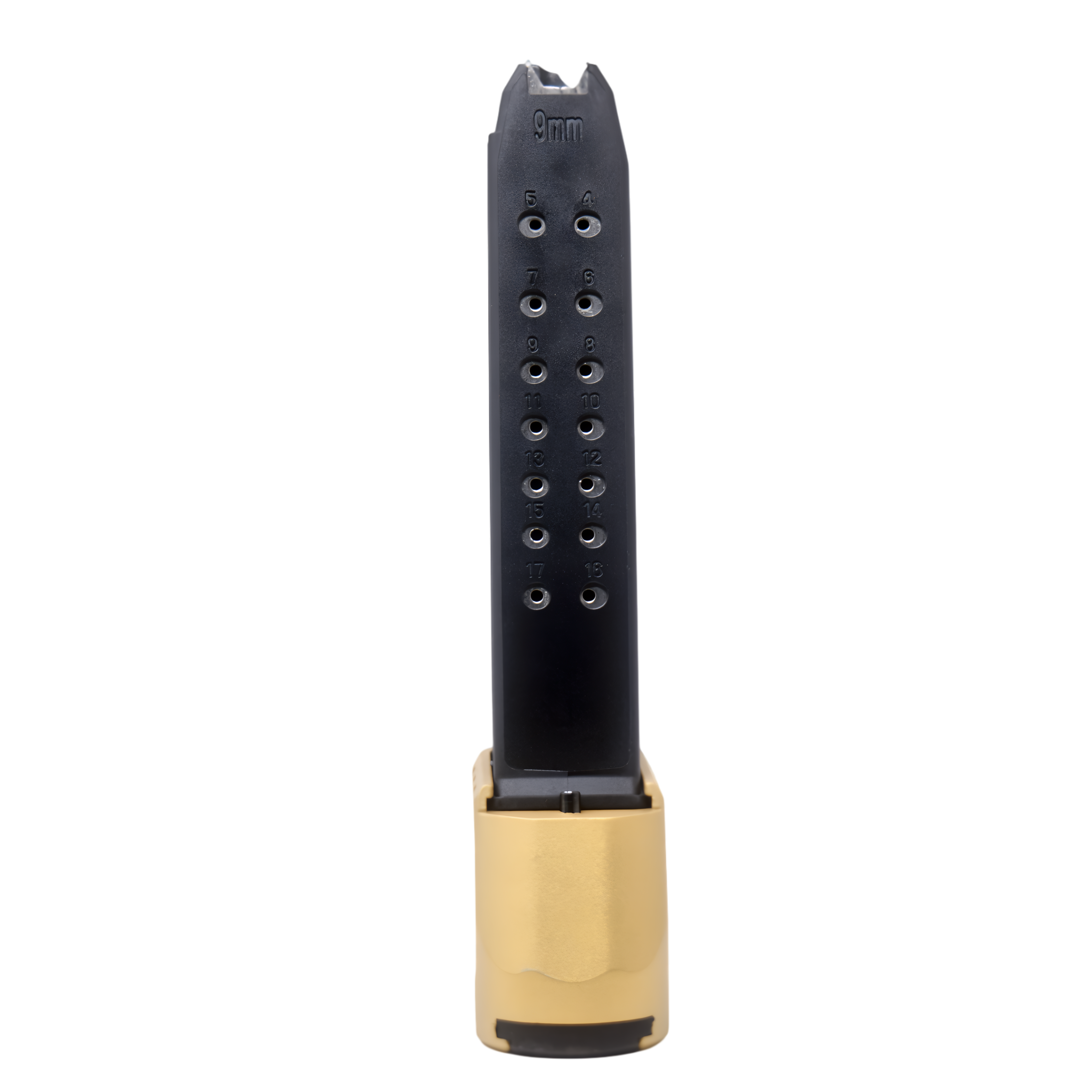 Glock 17 +5 Magazine Extension Kit - Gold (XP Pro Compatible) – Fusion Firearms — image 2