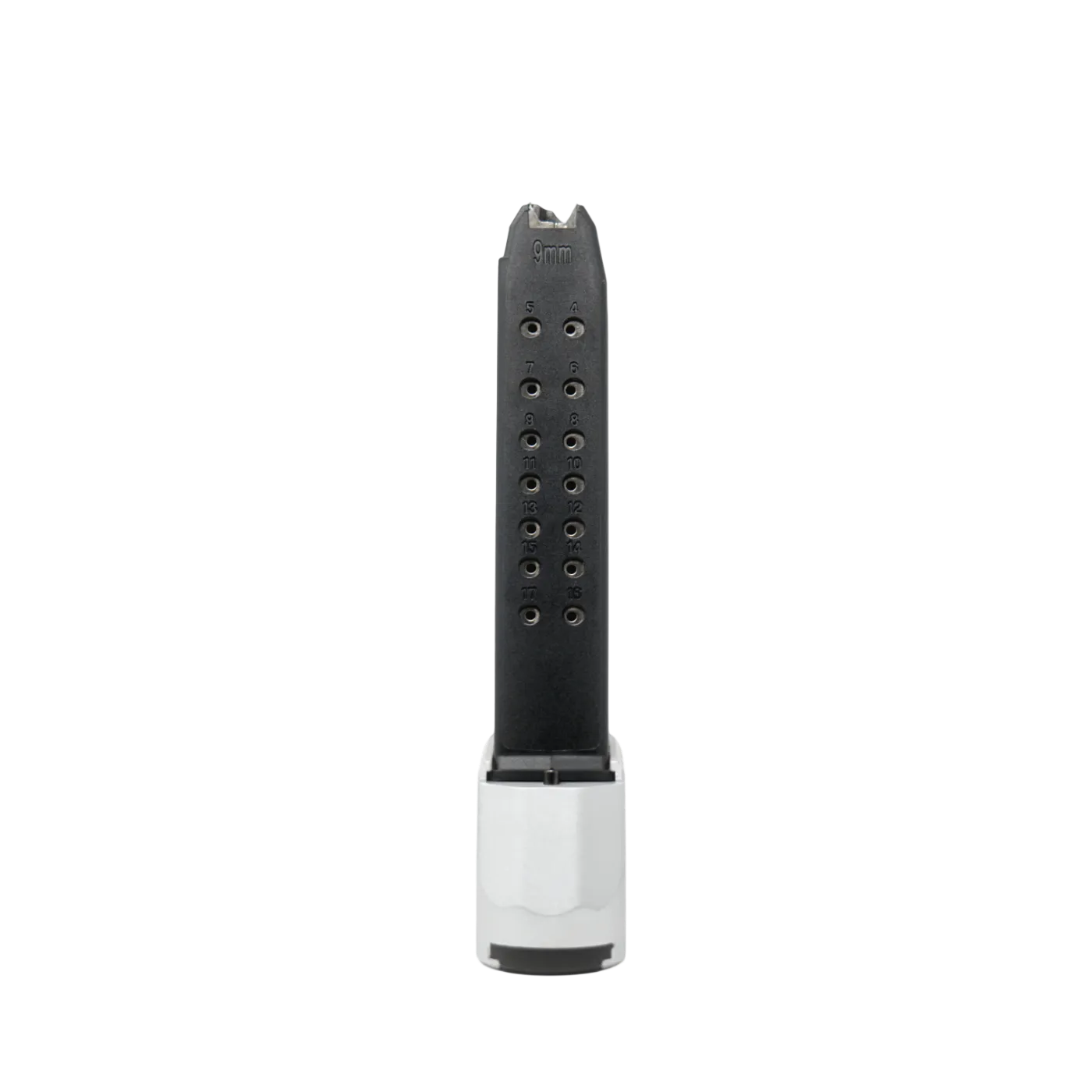 Glock 17 +5 Magazine Extension Kit - Silver (XP Pro Compatible) – Fusion Firearms — image 3