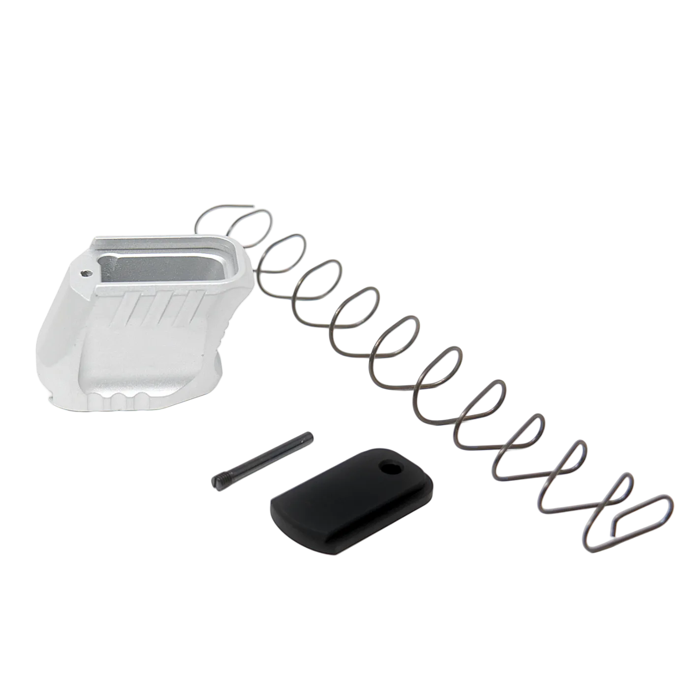Glock 17 +5 Magazine Extension Kit - Silver (XP Pro Compatible) – Fusion Firearms — image 4