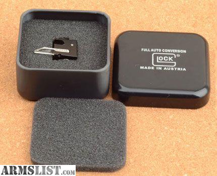 Glock Switch Flatback Invisible for Semi and Full Auto