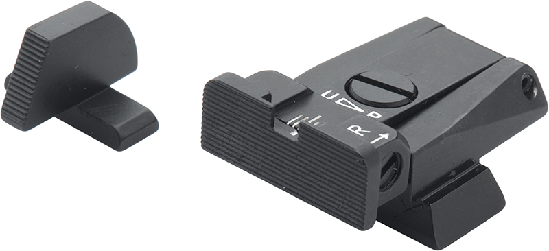 H&K 40 USP - Black Target Adjustable Sight Set – Fusion Firearms