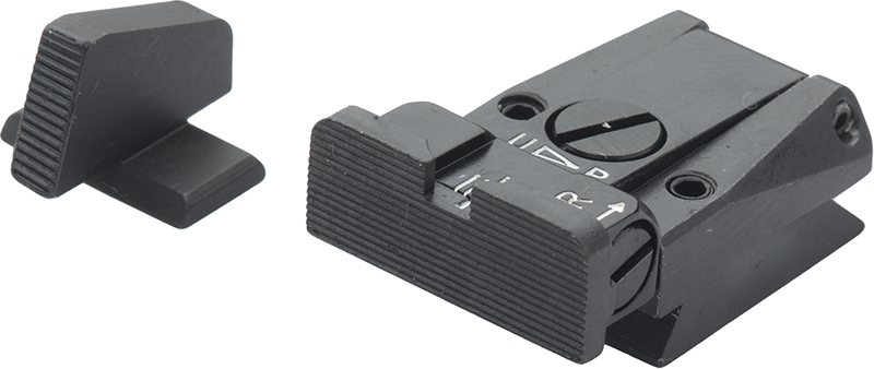 H&K P7 - Black Target Adjustable Sight Set – Fusion Firearms