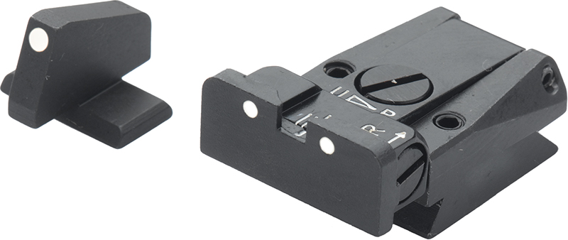 H&K P7 - White Dot Adjustable Sight Set – Fusion Firearms