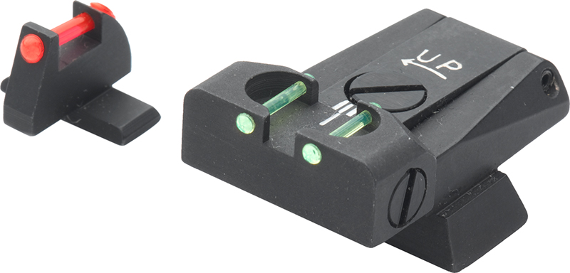 H&K - USP 45, USP 40 - Fiber Optic Adjustable Sight Set – Fusion Firearms
