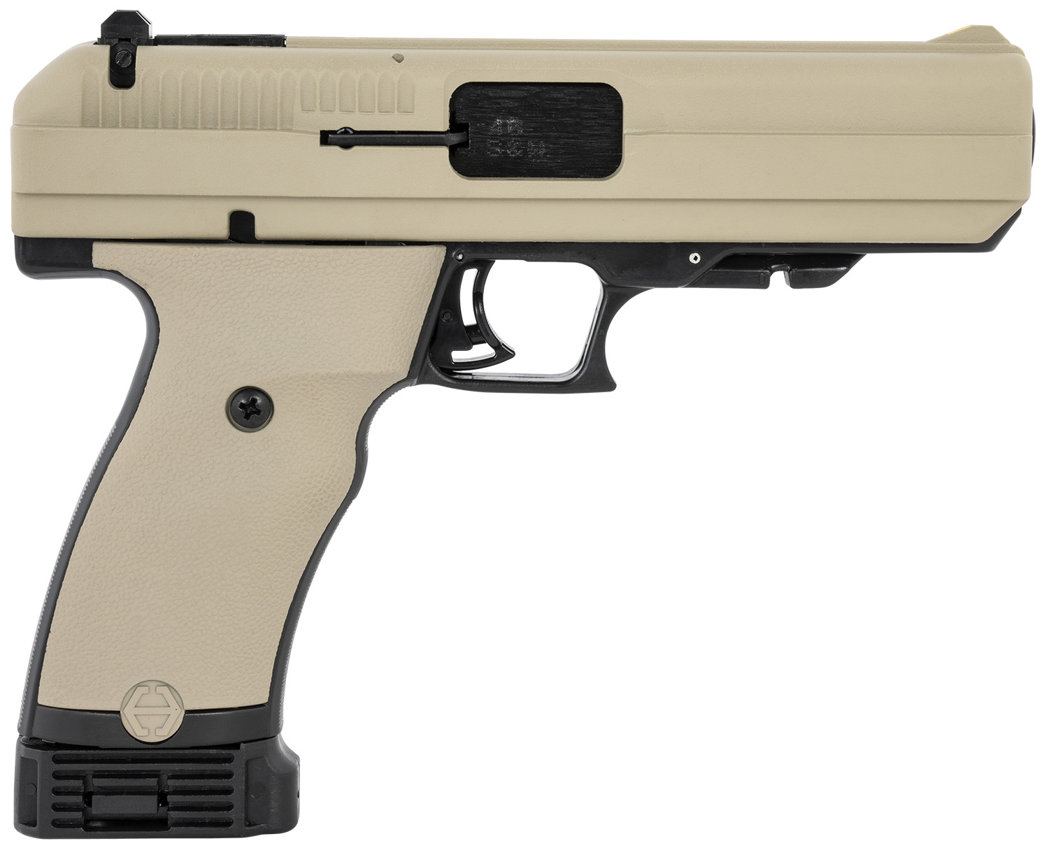 Hi-Point 34010FDE JCP 40 S&W 10+1 4.50″ Black Barrel, Flat Dark Earth Steel Serrated Slide, Flat Dark Earth Polymer Frame ,Flat Dark Earth Polymer Grip, Right Hand