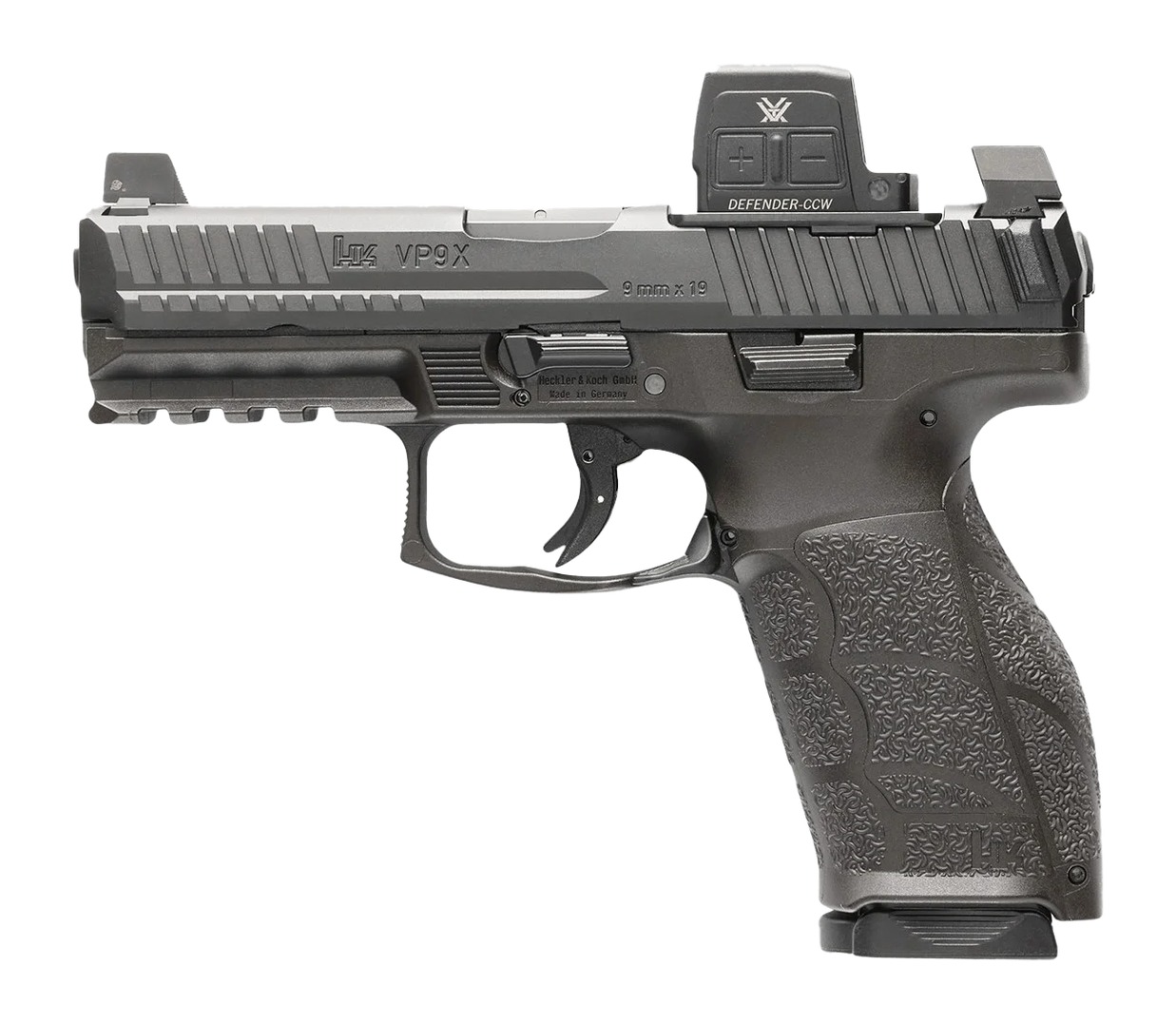 H&K VP9A1 X VTX 9mm 15+1 CCW Black