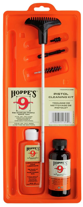 Hoppe's Pistol Cleaning Kit with Rod – Fusion Firearms