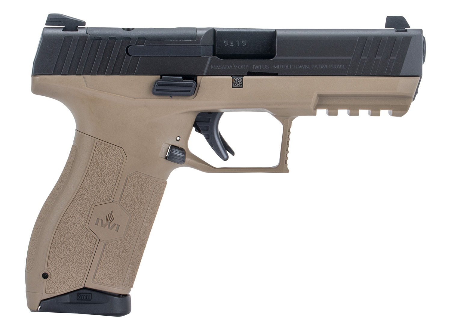 IWI Masada Optics-Ready 9mm 4.1in FDE Pistol