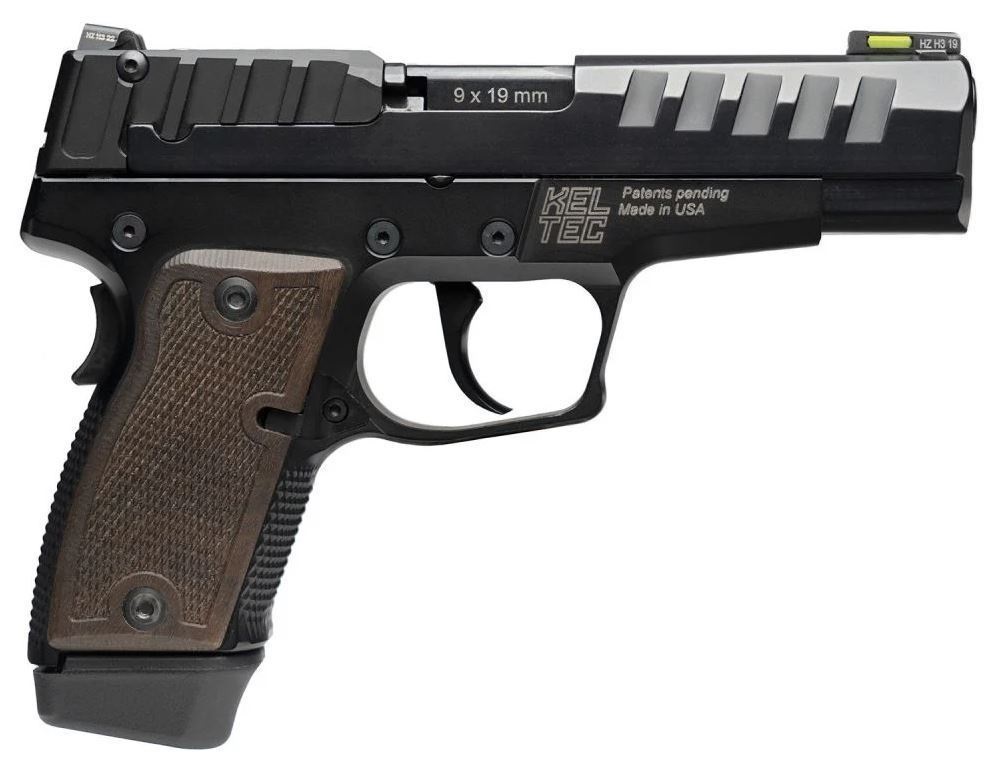 Kel-Tec P15 9mm 4″ Barrel Walnut Grips 15rd