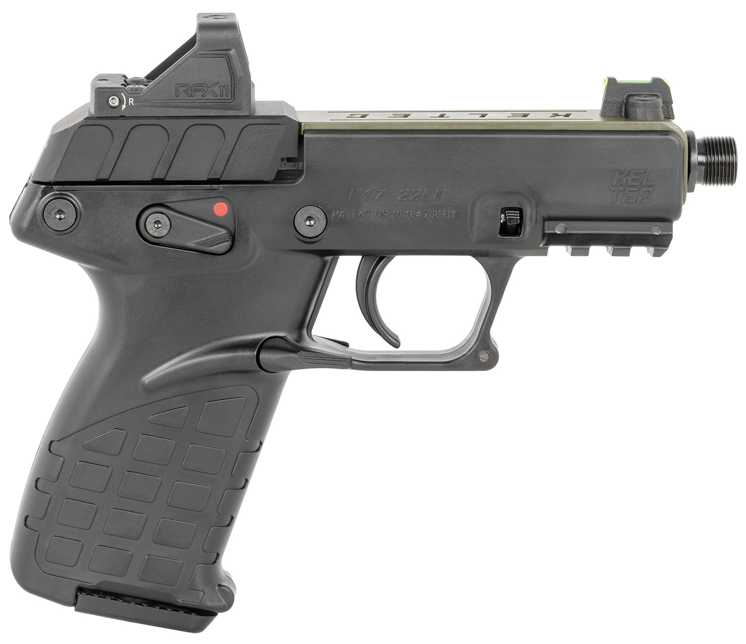 Kel-Tec P17 22 LR 16+1 3.80in w/ Optic & Holster