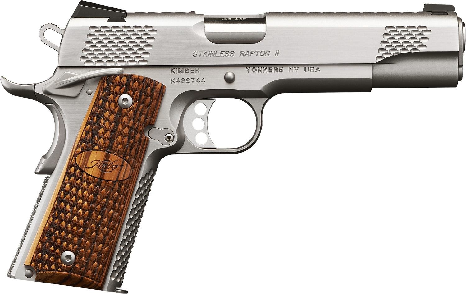 KIMBER Stainless Raptor II 1911 .45 ACP 5″ Barrel