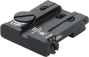 LPA Adjustable Rear Sight for Sig Sauer P226 LDC - Blackout – Fusion Firearms