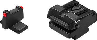LPA Black Target & Fiber Optic Front Sight Set for H&K SFP9 – Fusion Firearms