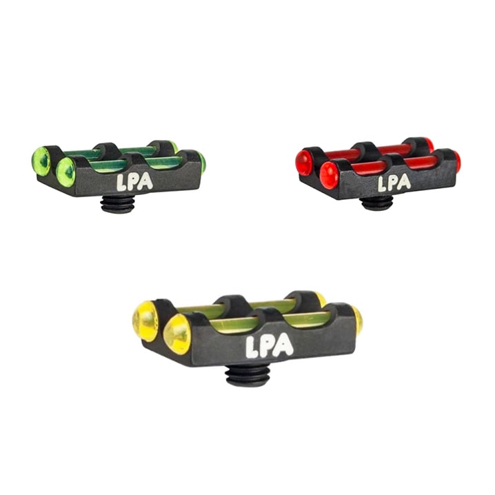LPA Double Bead Front Shotgun Fiber Optic Sights – Fusion Firearms