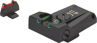 LPA Fiber Optic Beretta Stock, Brigadier, Billenium Sight Set – Fusion Firearms